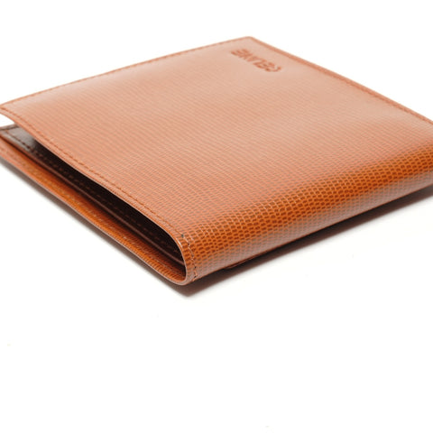 CELINE leather Bifold Wallet Brown WS27304