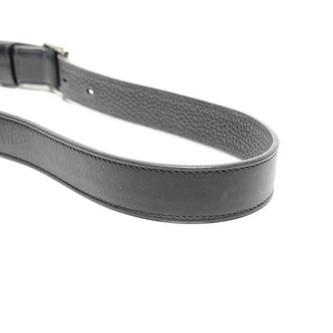 Christian Dior Dior Ever Leather Metal Silver Handbag black WS27309