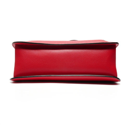 GUCCI Bamboo Daily Fringe Shoulder Bag Red WS27310