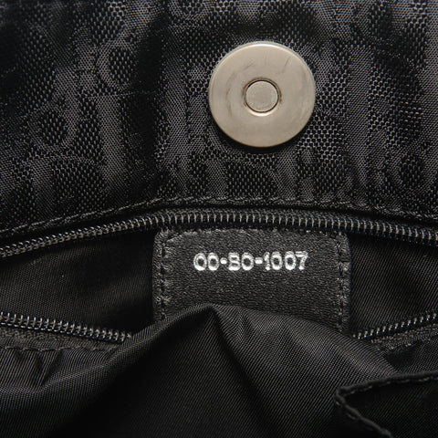 Christian Dior Canvas Trotter Ribbon Handtasche schwarz WS27311