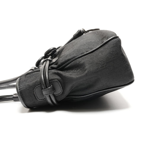 Christian Dior Canvas Trotter Ribbon Handtasche schwarz WS27311