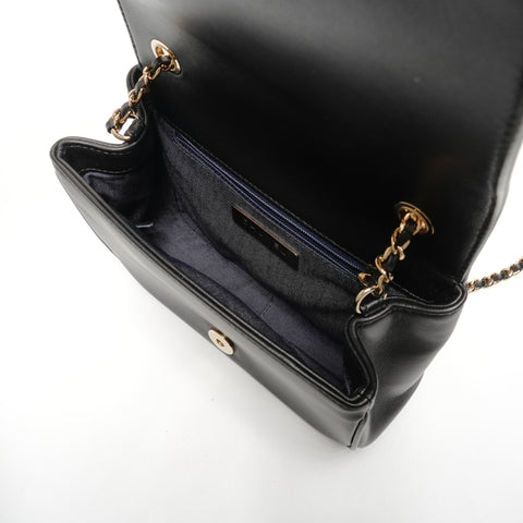 CHANEL No. 28 2019 COCO Mark ChainShoulder Shoulder Bag black WS27314