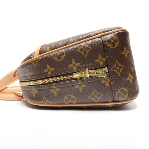 LOUIS VUITTON 2006 Trouville Monogram Handbag Brown WS27315