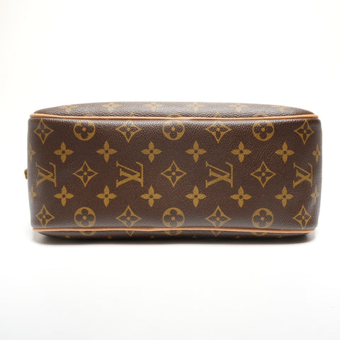 LOUIS VUITTON 2006 Trouville Monogram Handbag Brown WS27315