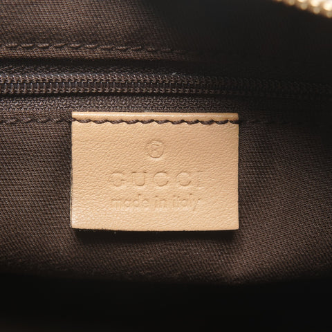 GUCCI GG Canvas Abbey Hobo Shoulder Bag beige WS27317