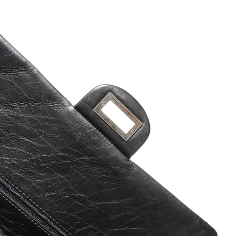 CHANEL 12th series 2008-2009 2.55 reissue Shoulder Bag black WS27320