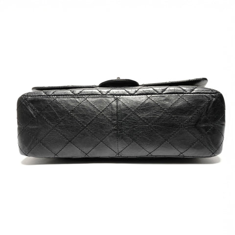 CHANEL 12th series 2008-2009 2.55 reissue Shoulder Bag black WS27320