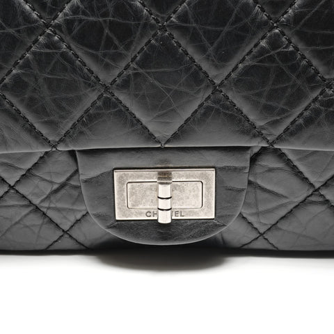 CHANEL 12th series 2008-2009 2.55 reissue Shoulder Bag black WS27320