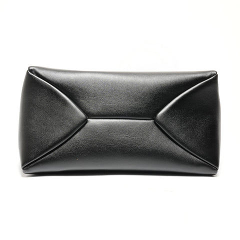 PRADA leather logo Shoulder Bag black WS27323