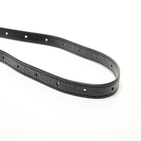 BALENCIAGA Cagoule Mini Flap Shoulder Bag black WS27327