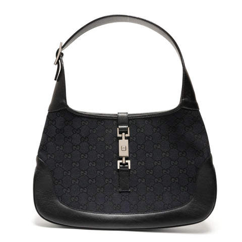 GUCCI GG Canvas Jackie One Belt Umhängetasche schwarz WS27331