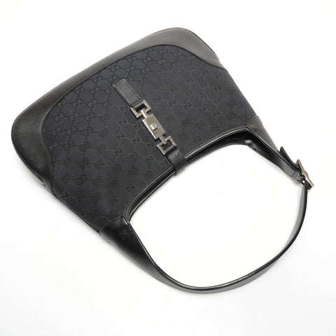GUCCI GG Canvas Jackie One Belt Umhängetasche schwarz WS27331