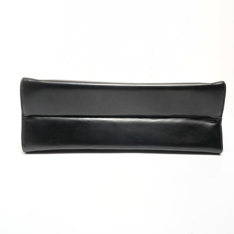 Salvatore Ferragamo Gancini leather Shoulder Bag black WS27334