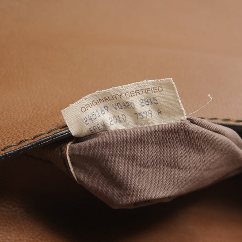 BOTTEGAVENETA INTRECCIATO leather Shoulder Bag Brown WS27337