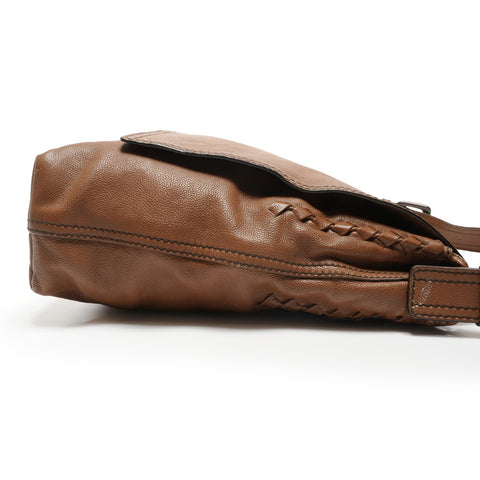 BOTTEGAVENETA INTRECCIATO leather Shoulder Bag Brown WS27337