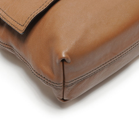 BOTTEGAVENETA INTRECCIATO leather Shoulder Bag Brown WS27337