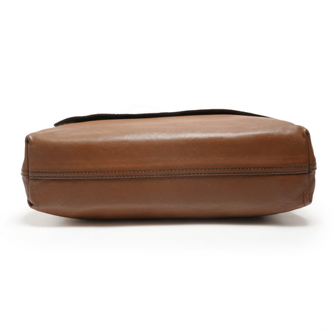 BOTTEGAVENETA INTRECCIATO leather Shoulder Bag Brown WS27337