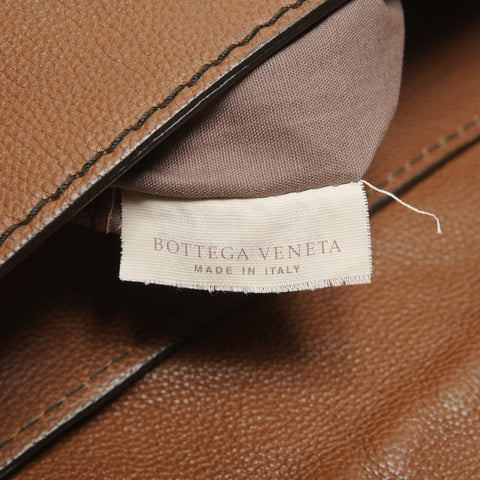 BOTTEGAVENETA INTRECCIATO leather Shoulder Bag Brown WS27337