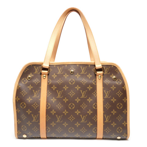 LOUIS VUITTON Sac Baxter GM Monogram Small Dog Carrier Bag, M42028 Shoulder Bag Brown WS27339
