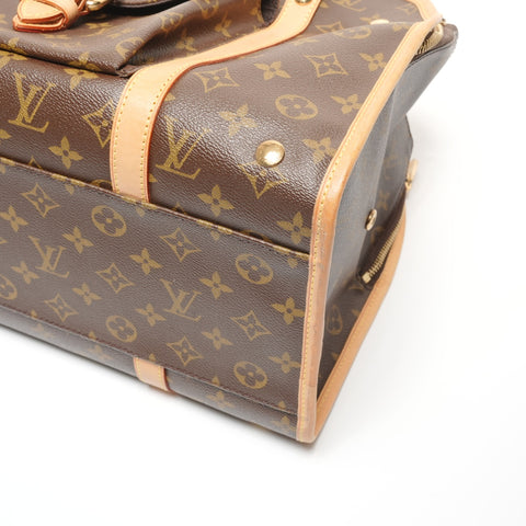 LOUIS VUITTON Sac Baxter GM Monogram Small Dog Carrier Bag, M42028 Shoulder Bag Brown WS27339