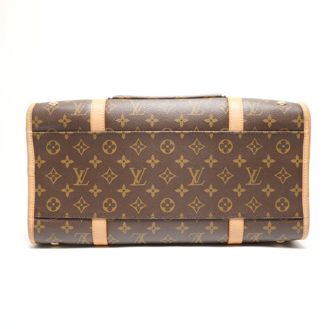 LOUIS VUITTON Sac Baxter GM Monogram Small Dog Carrier Bag, M42028 Shoulder Bag Brown WS27339