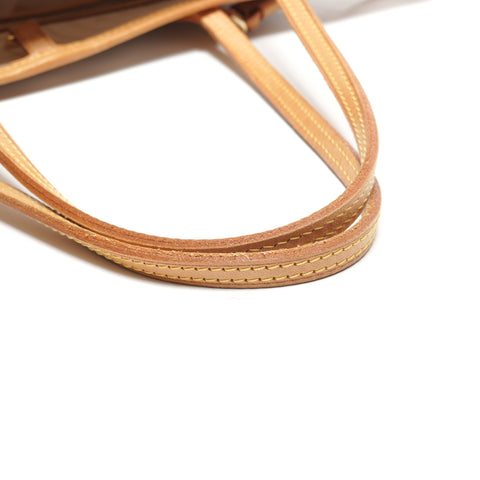 LOUIS VUITTON Damier Azur Neverfull MM Tote Bag Shoulder Bag white WS27342