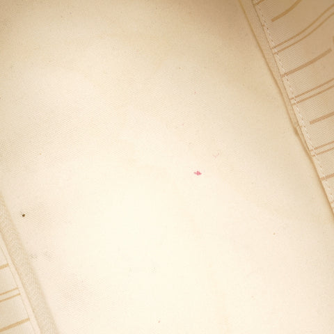 LOUIS VUITTON Damier Azur Neverfull MM Tote Bag Shoulder Bag white WS27342