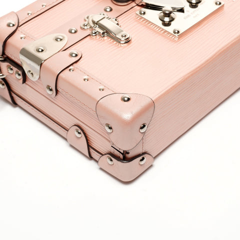 LOUIS VUITTON Epi Petite Malle Trunk Shoulder Bag pink WS27346