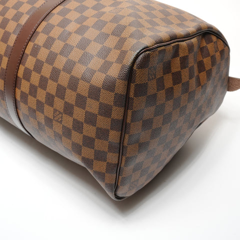 LOUIS VUITTON Keepall 50 Damier Ebene 2006 Boston bag Brown WS27347