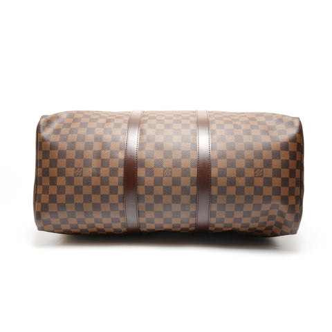 LOUIS VUITTON Keepall 50 Damier Ebene 2006 Boston bag Brown WS27347