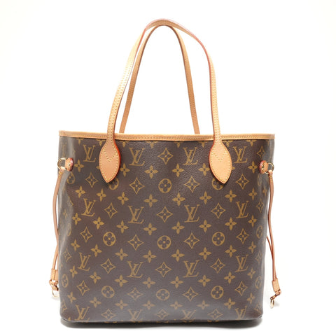 LOUIS VUITTON Neverfull MM Monogram 2007 Shoulder Bag Brown WS27348