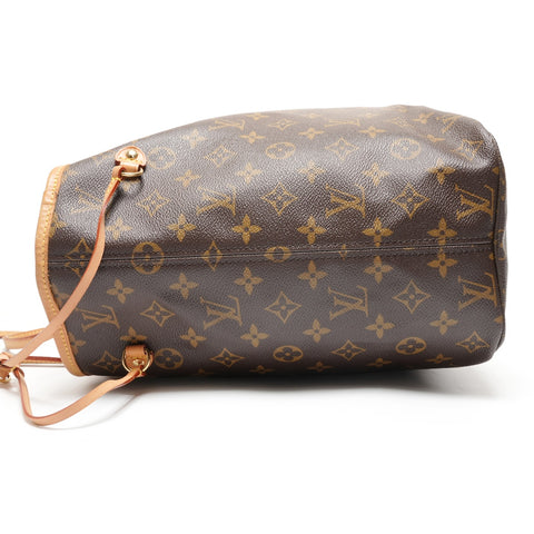 LOUIS VUITTON Neverfull MM Monogram 2007 Shoulder Bag Brown WS27348