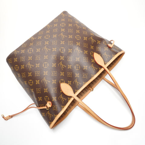 LOUIS VUITTON Neverfull MM Monogram 2007 Shoulder Bag Brown WS27348