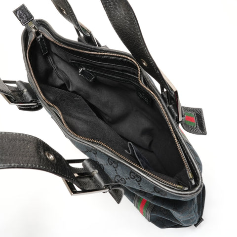 GUCCI GG Canvas Sherry Tote Bag black WS27349