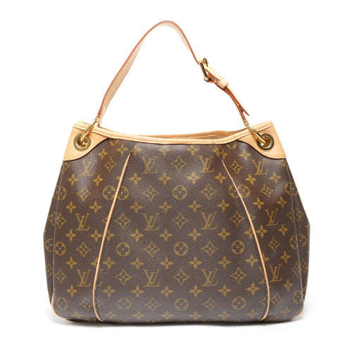 LOUIS VUITTON Monogram Galliera PM M56382 made in 2008 Shoulder Bag Brown WS27350
