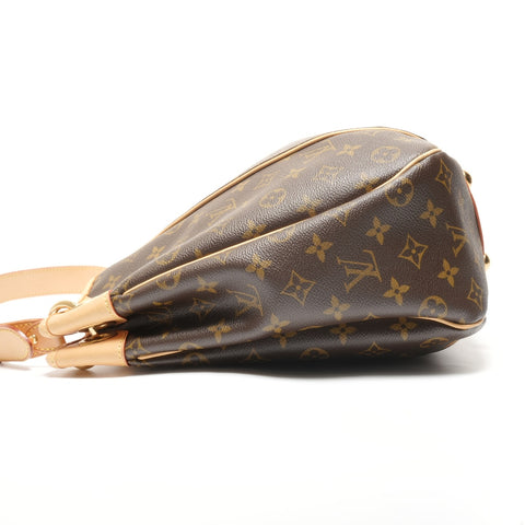 LOUIS VUITTON Monogram Galliera PM M56382 made in 2008 Shoulder Bag Brown WS27350