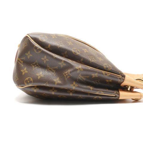 LOUIS VUITTON Monogram Galliera PM M56382 made in 2008 Shoulder Bag Brown WS27350