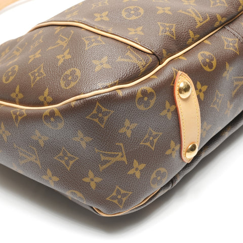 LOUIS VUITTON Monogram Galliera PM M56382 made in 2008 Shoulder Bag Brown WS27350