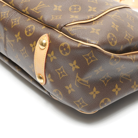 LOUIS VUITTON Monogram Galliera PM M56382 made in 2008 Shoulder Bag Brown WS27350