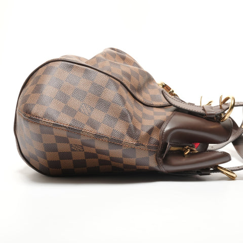 LOUIS VUITTON Damier Sistine GM N41540 made in 2009 Shoulder Bag Brown WS27352