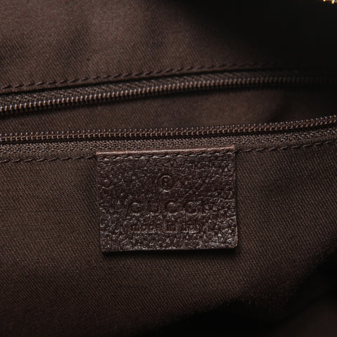 GUCCI GG Canvas Handbag Bowling Bag Boston bag beige WS27353