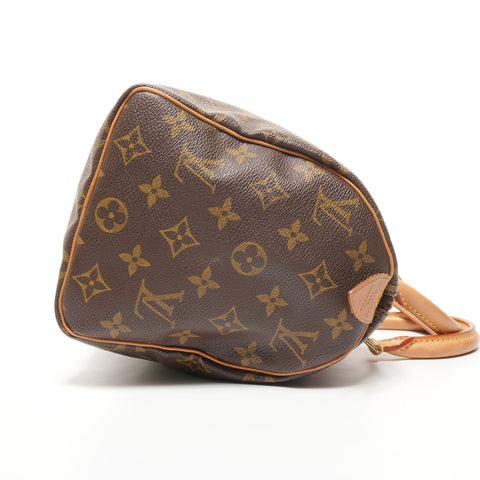 LOUIS VUITTON 2001 Speedy 25 Monogram Handbag Brown WS27356