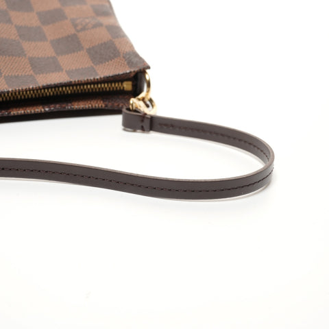 LOUIS VUITTON Damier Navona Accessory Pouch N51983 Handbag Brown WS27359