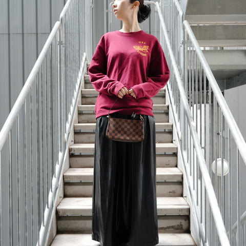 LOUIS VUITTON Damier Navona Accessory Pouch N51983 Handbag Brown WS27359