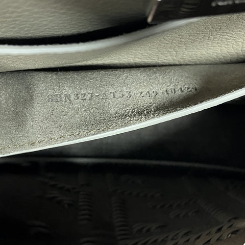 FENDI Peekaboo Selleria Logo Iseeu Small Leather 2-Way Bag Shoulder Bag Brown WS27363