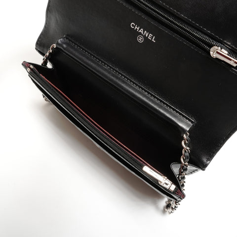 CHANEL Classic Chain Wallet Matelasse Lambskin 29 Series 2019 Shoulder Bag black WS27364