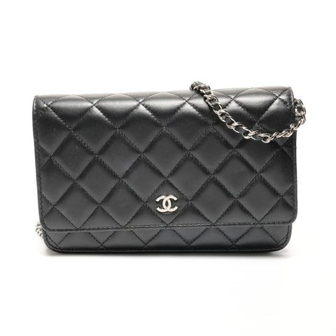 CHANEL Classic Chain Wallet Matelasse Lambskin 29 Series 2019 Shoulder Bag black WS27364