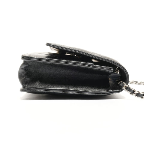 CHANEL Classic Chain Wallet Matelasse Lambskin 29 Series 2019 Shoulder Bag black WS27364
