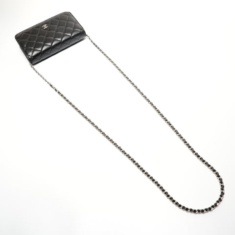CHANEL Classic Chain Wallet Matelasse Lambskin 29 Series 2019 Shoulder Bag black WS27364