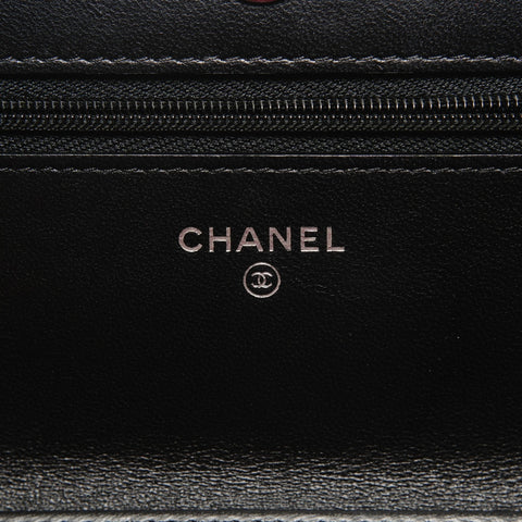 CHANEL Classic Chain Wallet Matelasse Lambskin 29 Series 2019 Shoulder Bag black WS27364